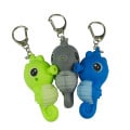 Sea Horse Shaped Vocalizing Glowing Key Chain