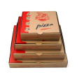 Kraft Paper Pizza Box Take Out Pizza Container