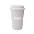 Coffee Mug with Silicone Lid