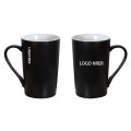 Matte Black Ceramic Coffee Mug