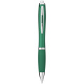 Nash ballpoint pen with coloured barrel and grip (black ink)