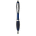 Nash ballpoint pen with coloured barrel and grip (black ink)