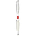 Nash ballpoint pen with coloured barrel and grip (black ink)