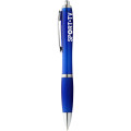 Nash ballpoint pen coloured barrel and grip (blue ink)