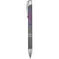 Moneta aluminium click ballpoint pen (blue ink)