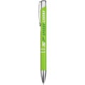 Moneta aluminium click ballpoint pen (blue ink)