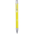 Moneta aluminium click ballpoint pen (blue ink)