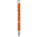 Moneta aluminium click ballpoint pen (blue ink)