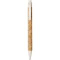 Midar cork and wheat straw ballpoint pen (black ink)