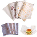 Custom Printed Hamburger Sandwich Wrapping Paper