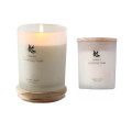 5.3 oz Scented Candle with White Glass