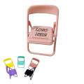 Mini Chair Shape Cell Phone Stand MOQ 100PCS