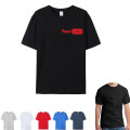 Custom Men's 100% Cotton Short-Sleeve T-Shirts