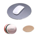 Round Aluminum Alloy Mouse Pad