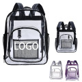 PVC Clear Zipper Backpack MOQ 50PCS