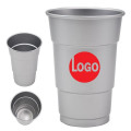 16oz. Aluminum Reusable Stadium Party Beer Cup