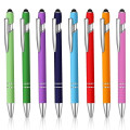 Retractable Touch Aluminum Stylus Pen Laser Engraved