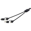 Connect 6-in-1 RCS recycled aluminium 45W quick charge & data transfer cable