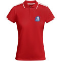 Tamil short sleeve women's sports polo