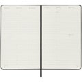 Moleskine hard cover 12 month L weekly planner vertical