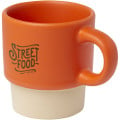 Olympia 130 ml stackable expresso cup with clay bottom