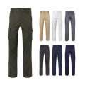 VL PAN. Multi-pocket stretch trousers (290g/m²), in cotton (46%), EME (38%) and polyester (16%)