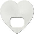 Amour heart-shaped bottle opener