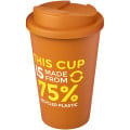 Americano® Eco 350 ml recycled tumbler with spill-proof lid