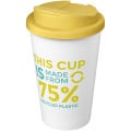 Americano® Eco 350 ml recycled tumbler with spill-proof lid