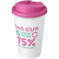 Americano® Eco 350 ml recycled tumbler with spill-proof lid