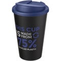 Americano® Eco 350 ml recycled tumbler with spill-proof lid