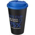 Americano® Eco 350 ml recycled tumbler with spill-proof lid