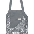 Pune 100 g/m² GOTS organic mesh cotton tote bag 6L