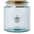 Aire 800 ml 3-piece recycled glass jar set