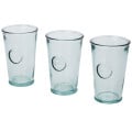 Copa 3-piece 300 ml recycled glass set