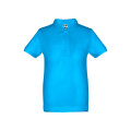 THC ADAM KIDS. Kids short-sleeved 100% cotton piqué polo shirt unisex)