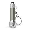 LERGAN. Aluminium keyring with a 3 LED flashlight