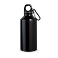 LANDSCAPE. Aluminium sports bottle with carabiner 400 mL