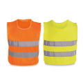 MIKE. 100% polyester reflective kids’ vests