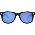 Hiru rPET/wood mirrored polarized sunglasses in gift box