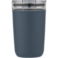 Bello 420 ml glass tumbler with recycled plastic outer wall