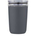 Bello 420 ml glass tumbler with recycled plastic outer wall