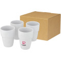 Staki 4-piece 280 ml stackable mug gift set