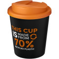 Americano® Espresso Eco 250 ml recycled tumbler with spill-proof lid 