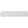 Tait 15 cm circle-shaped recycled plastic ruler 