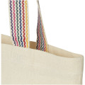 Rainbow 180 g/m² recycled cotton tote bag 5L