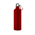 SIDEROT. Aluminium sports bottle with carabiner 800 mL