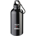 Oregon 400 ml aluminium water bottle with carabiner