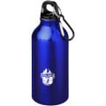 Oregon 400 ml aluminium water bottle with carabiner