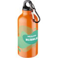 Oregon 400 ml aluminium water bottle with carabiner